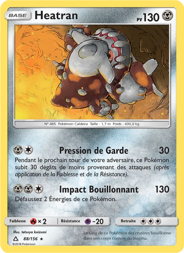 Heatran – Ultra-Prisme 88