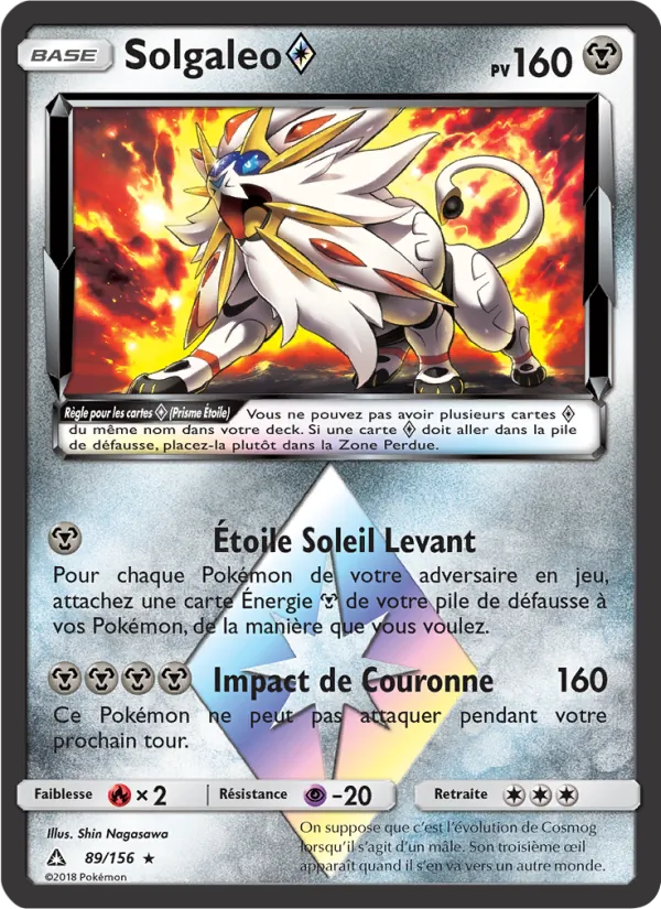 Solgaleo ◇ – Ultra-Prisme 89