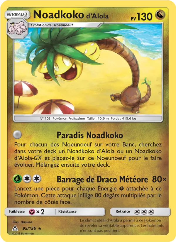 Noadkoko d’Alola – Ultra-Prisme 95