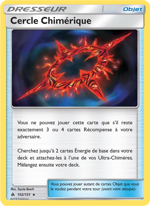 Cercle Chimérique – Lumière Interdite 102