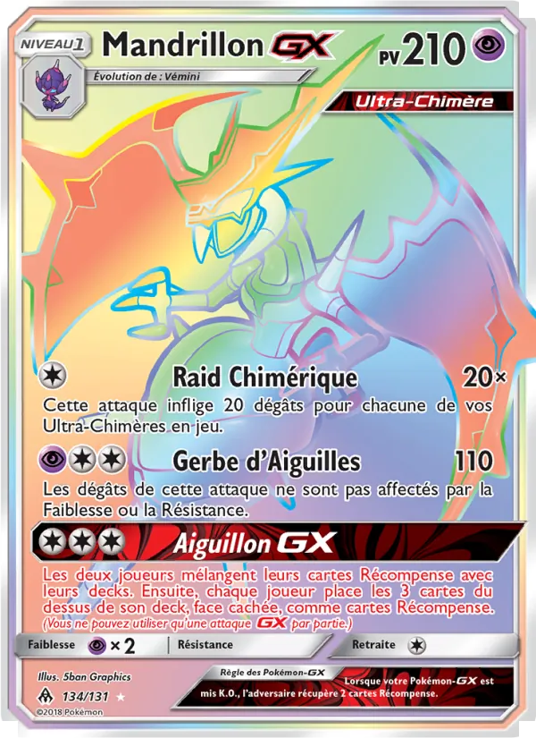 Mandrillon GX – Lumière Interdite 134