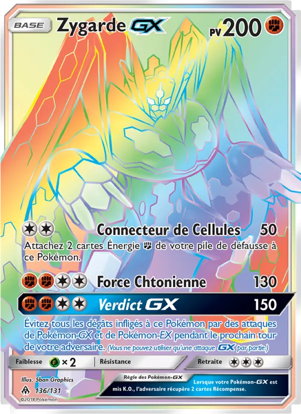 Zygarde GX – Lumière Interdite 136