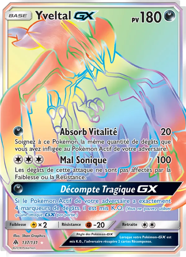 Yveltal GX – Lumière Interdite 137