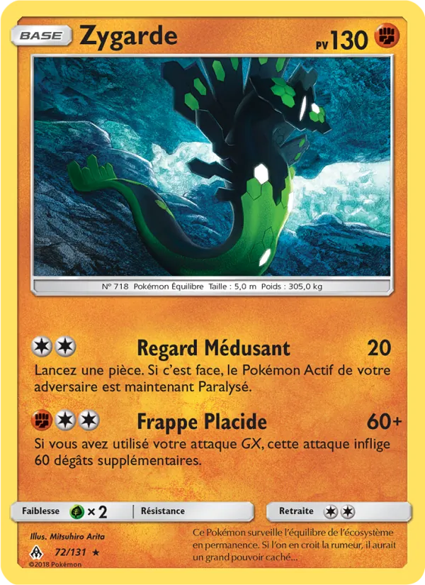 Zygarde – Lumière Interdite 72