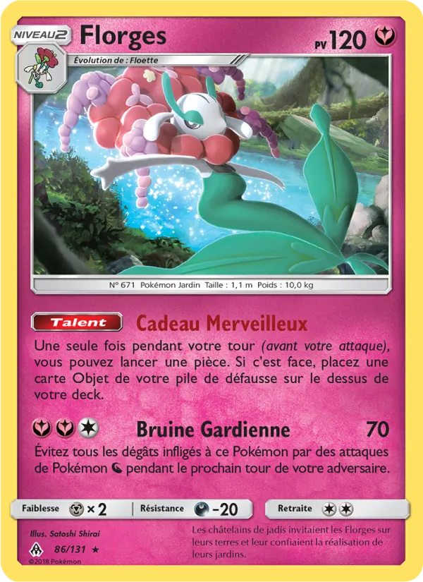 Florges – Lumière Interdite 86