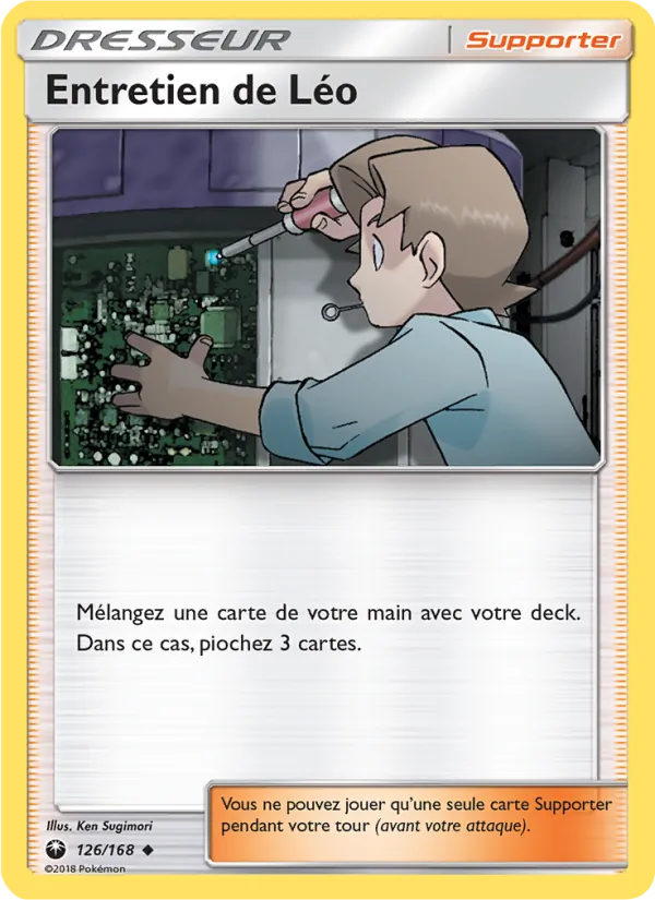 Entretien de Léo – Tempête Céleste 126