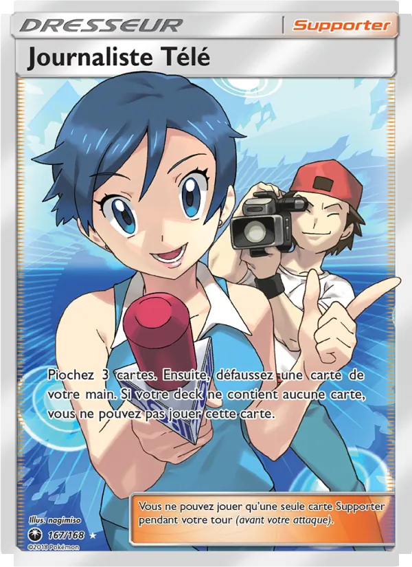 Journaliste Télé – Tempête Céleste 167