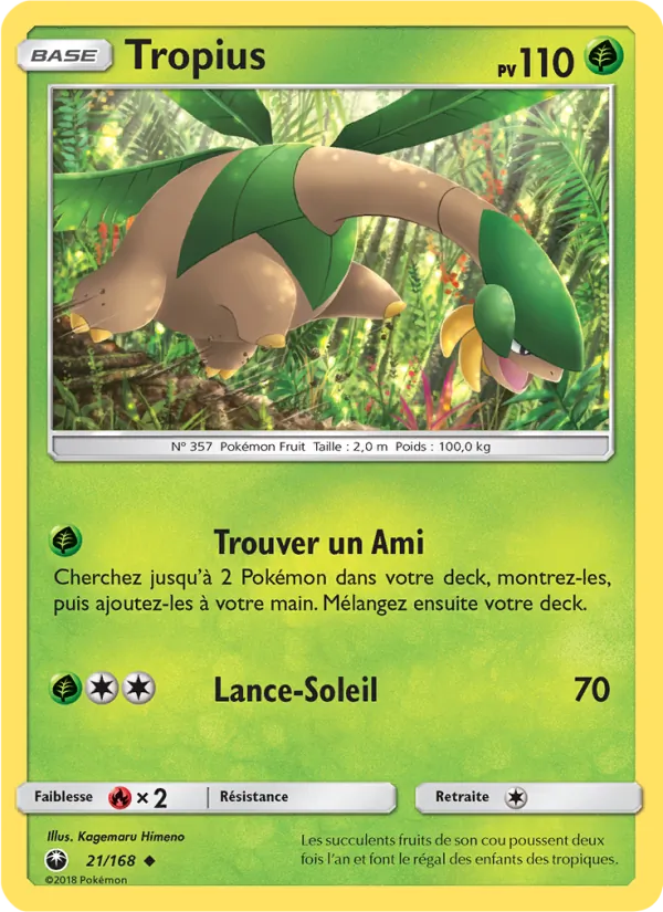 Tropius – Tempête Céleste 21