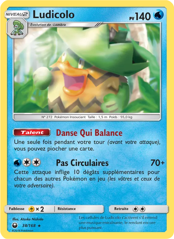 Ludicolo – Tempête Céleste 38