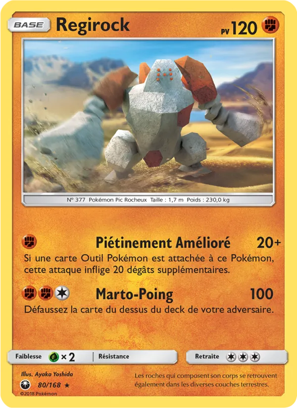 Regirock – Tempête Céleste 80