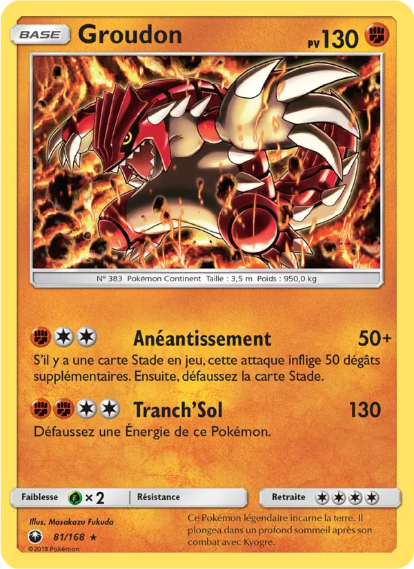Groudon – Tempête Céleste 81