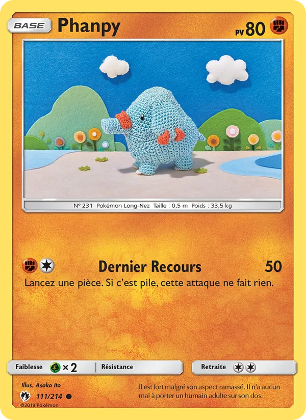 Phanpy – Tonnerre Perdu 111