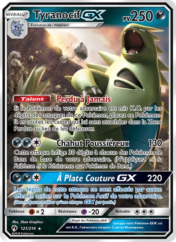 Tyranocif GX – Tonnerre Perdu 121