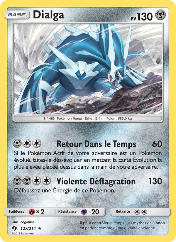 Dialga – Tonnerre Perdu 127