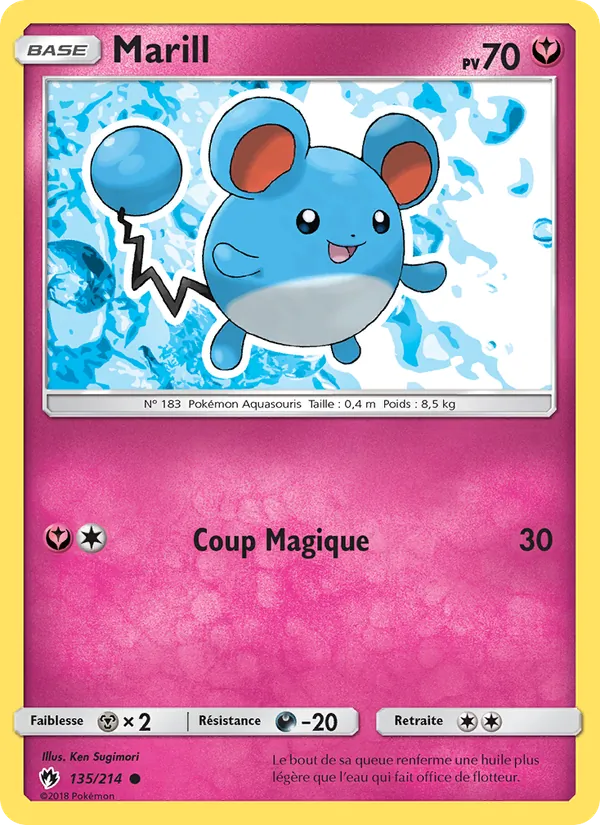 Marill – Tonnerre Perdu 135