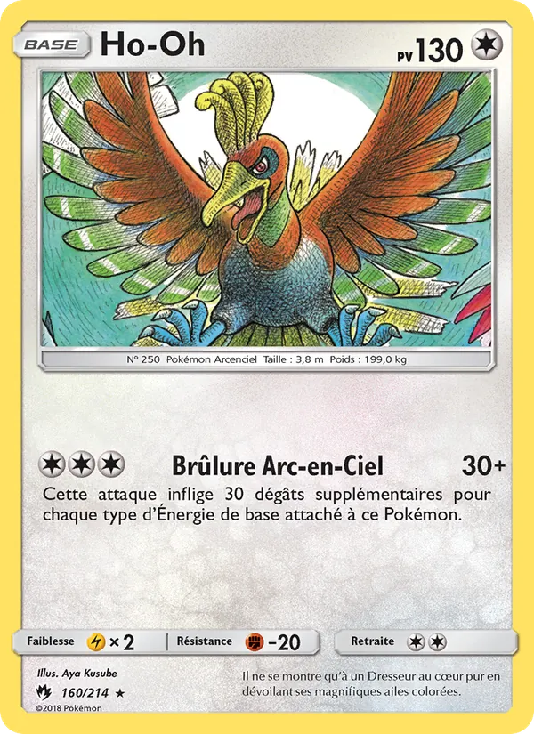 Ho-Oh – Tonnerre Perdu 160