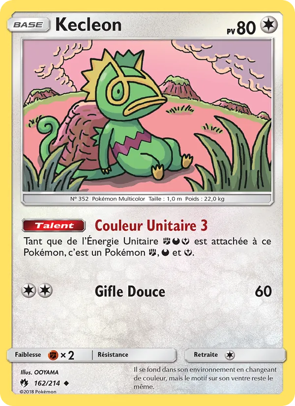 Kecleon – Tonnerre Perdu 162