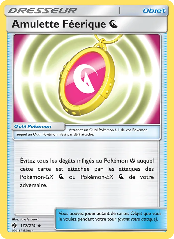 Amulette Féerique Dragon – Tonnerre Perdu 177