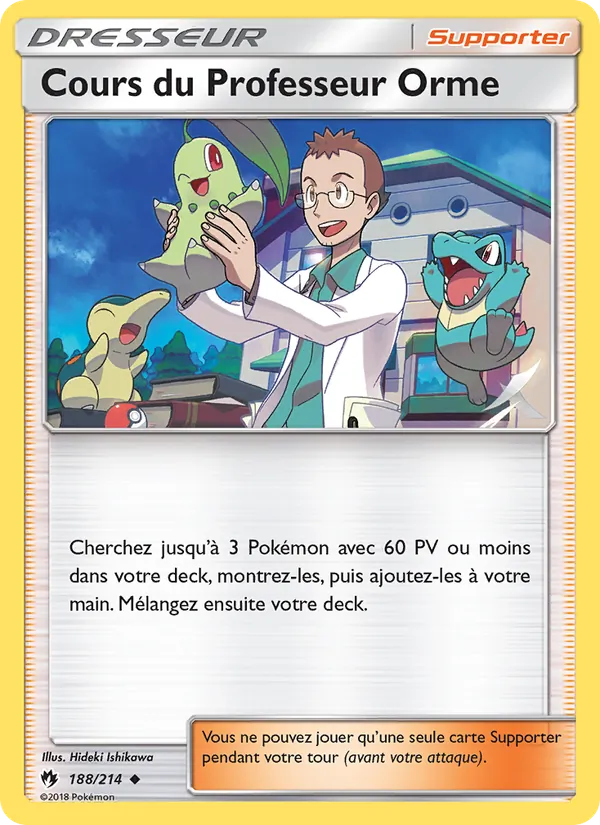 Cours du Professeur Orme – Tonnerre Perdu 188