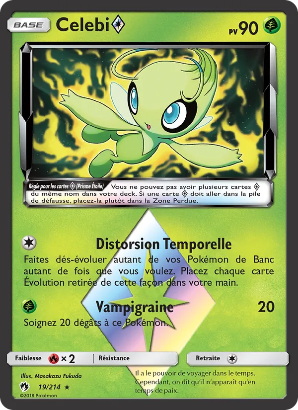 Celebi ◇ – Tonnerre Perdu 19