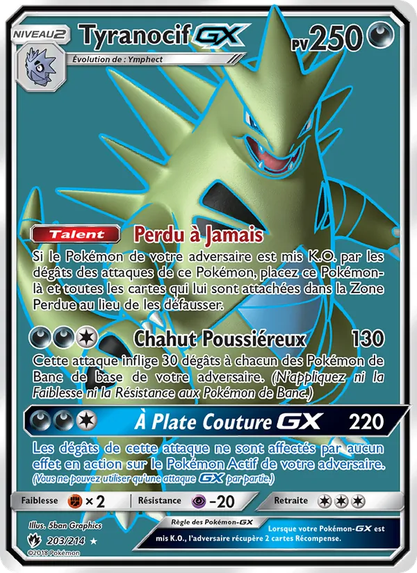 Tyranocif GX – Tonnerre Perdu 203