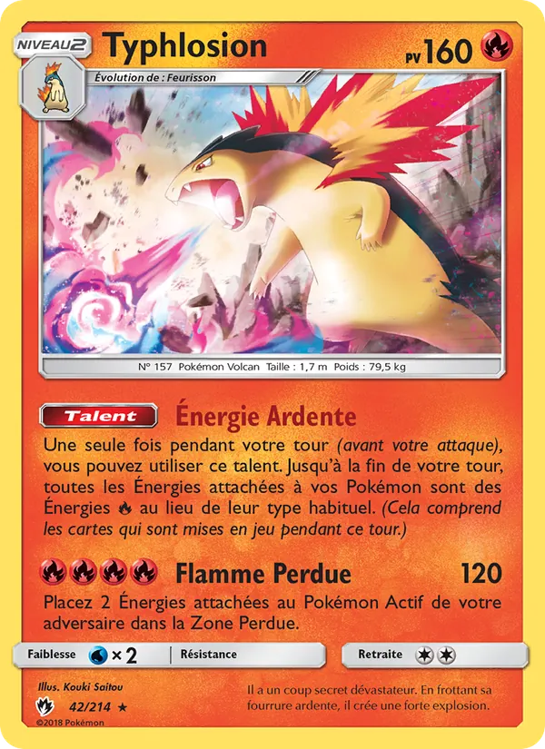 Typhlosion – Tonnerre Perdu 42