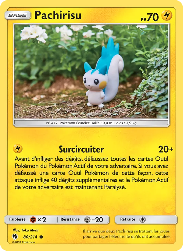 Pachirisu – Tonnerre Perdu 80