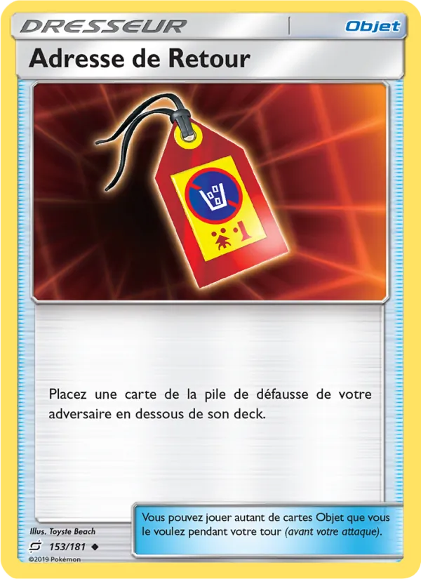 Adresse de Retour – Duo de Choc 153