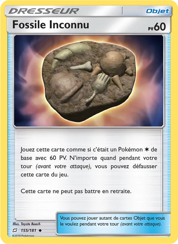 Fossile Inconnu – Duo de Choc 155