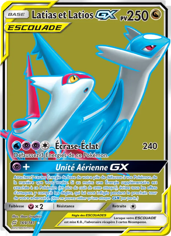 Latias et Latios GX – Duo de Choc 169