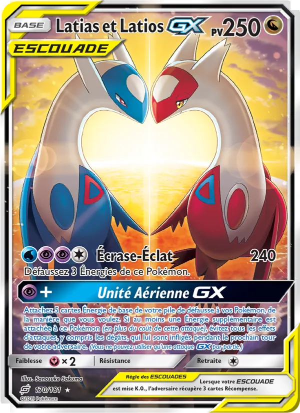 Latias et Latios GX – Duo de Choc 170