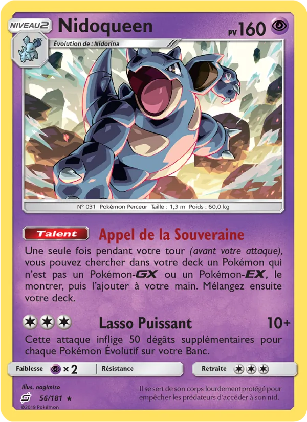 Nidoqueen – Duo de Choc 56