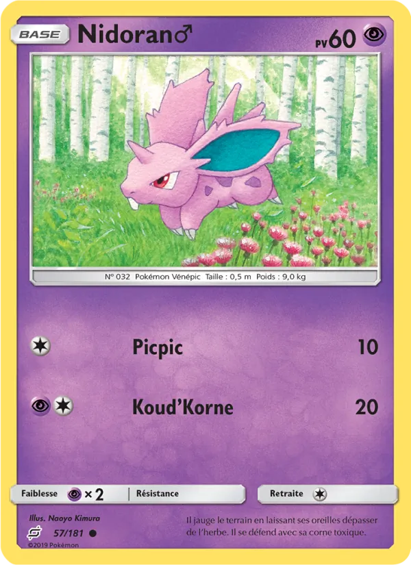 Nidoran♂ – Duo de Choc 57