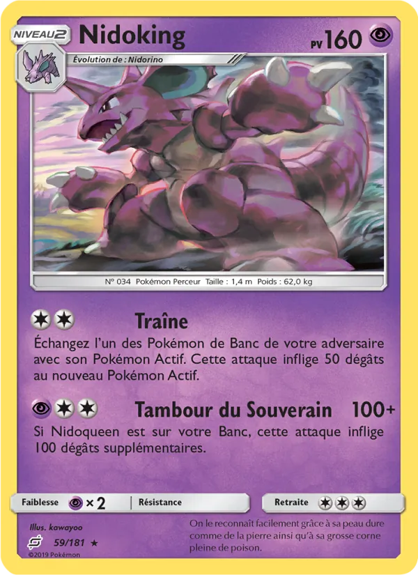 Nidoking – Duo de Choc 59