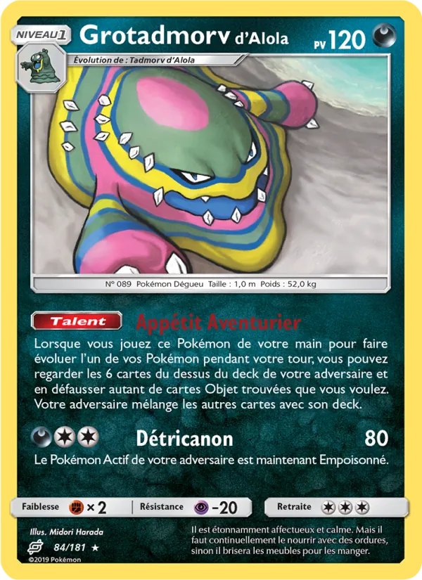 Grotadmorv d’Alola – Duo de Choc 84