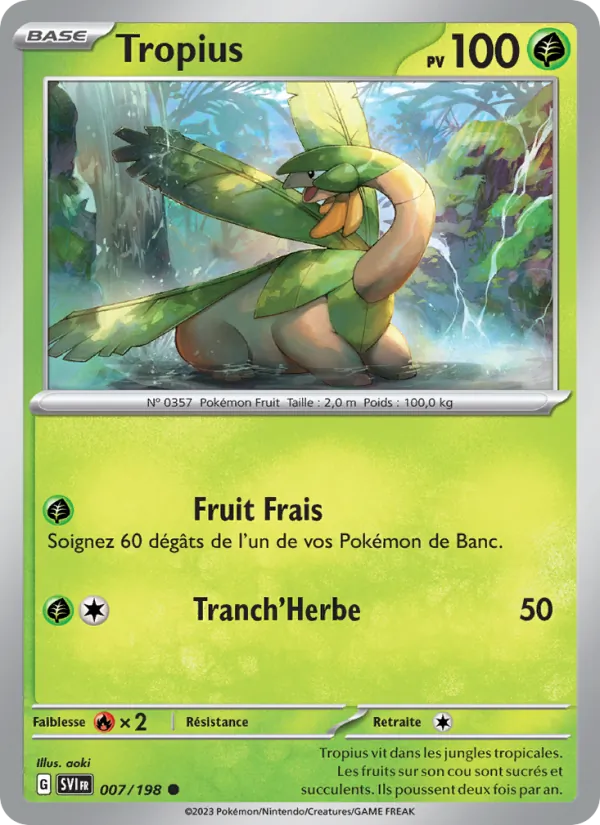 Tropius – Écarlate et Violet 7