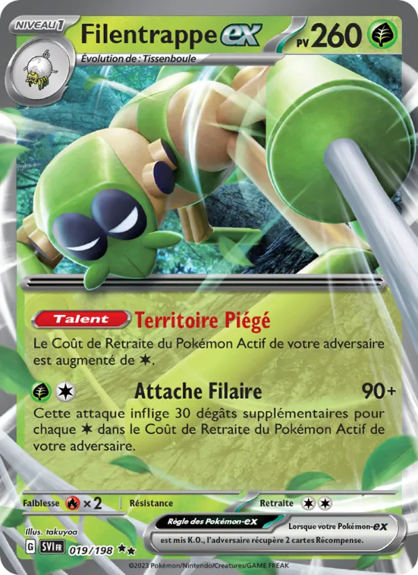 Filentrappe-ex – Écarlate et Violet 19