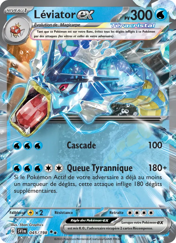 Léviator-ex – Écarlate et Violet 45