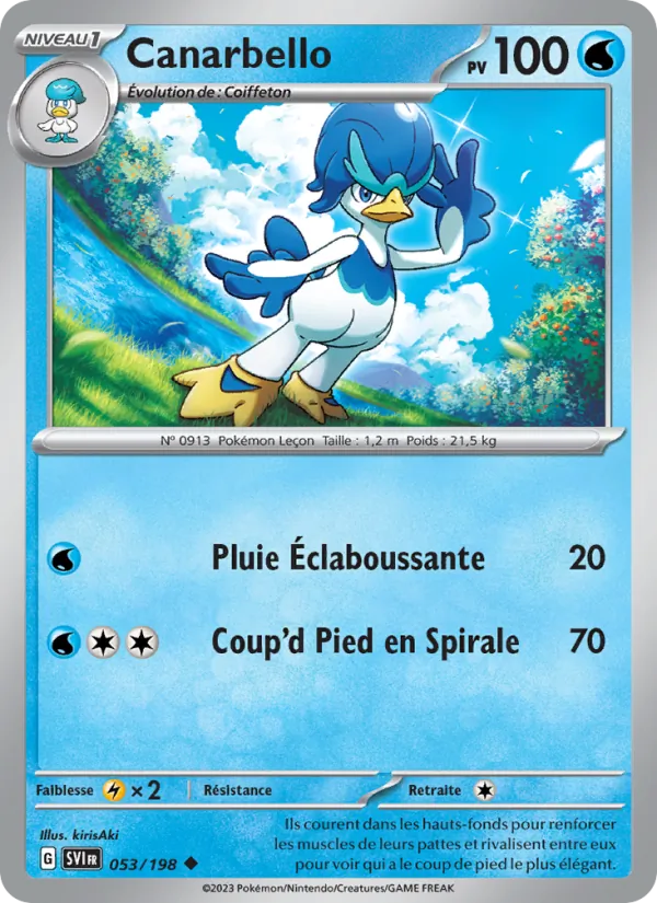 Canarbello – Écarlate et Violet 53