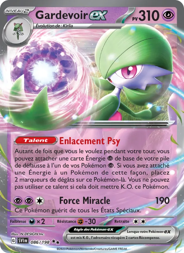 Gardevoir-ex – Écarlate et Violet 86