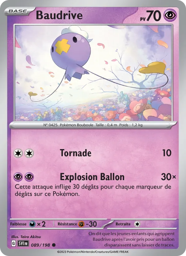 Baudrive – Écarlate et Violet 89