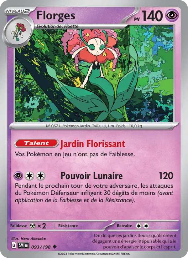 Florges – Écarlate et Violet 93