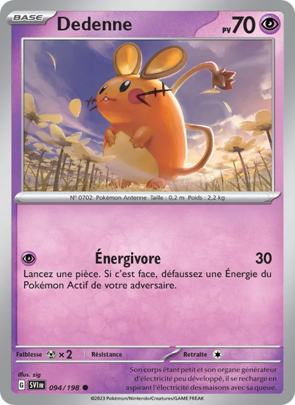 Dedenne – Écarlate et Violet 94