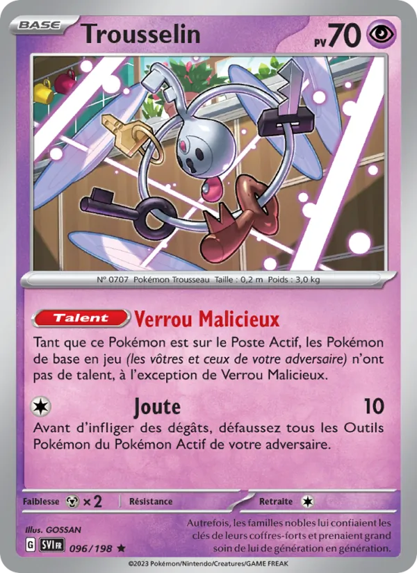 Trousselin – Écarlate et Violet 96