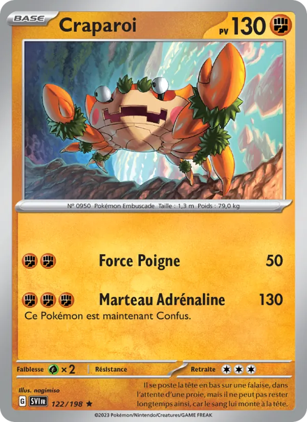 Craparoi – Écarlate et Violet 122