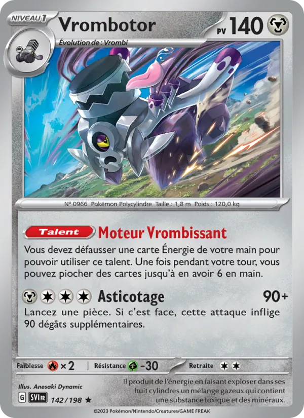 Vrombotor – Écarlate et Violet 142