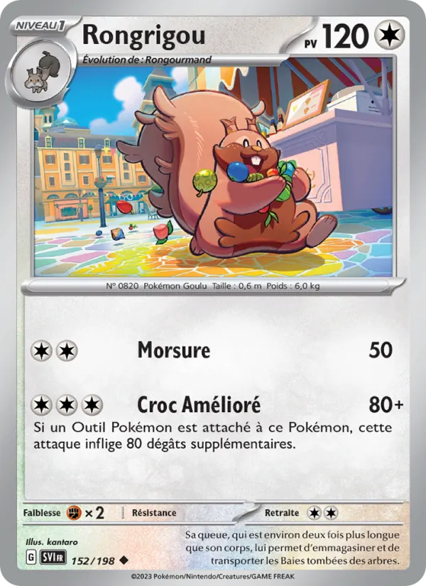 Rongrigou – Écarlate et Violet 152