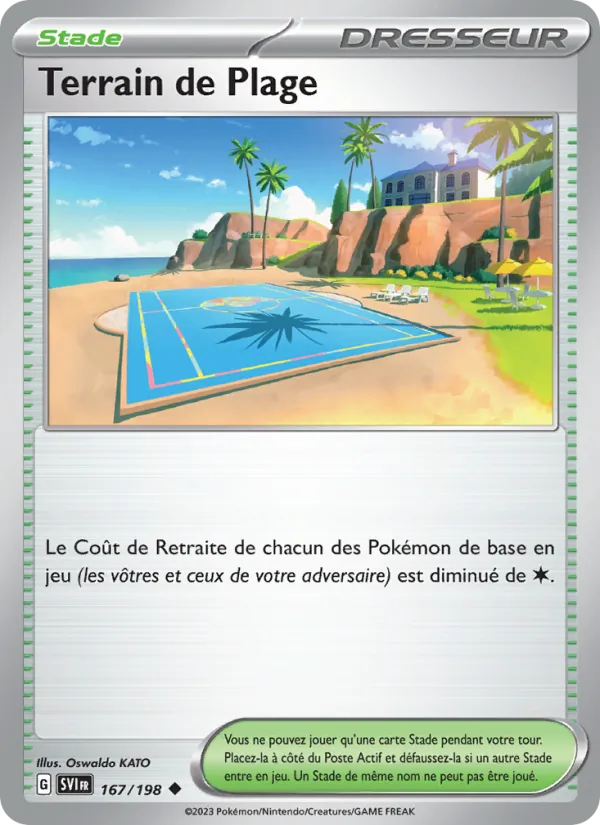 Terrain de Plage – Écarlate et Violet 167