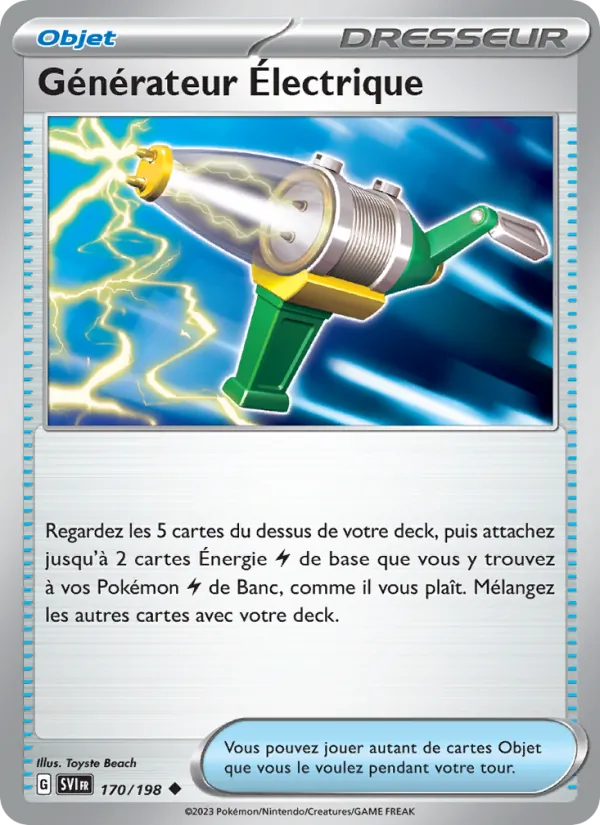 Générateur Électrique – Écarlate et Violet 170