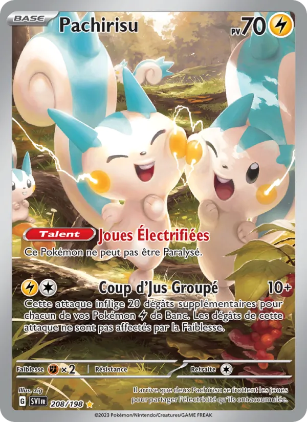 Pachirisu – Écarlate et Violet 208